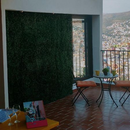 Apartamento Con Terraza A Un Lado Del Monumento Del Pipila Otel Guanajuato Dış mekan fotoğraf